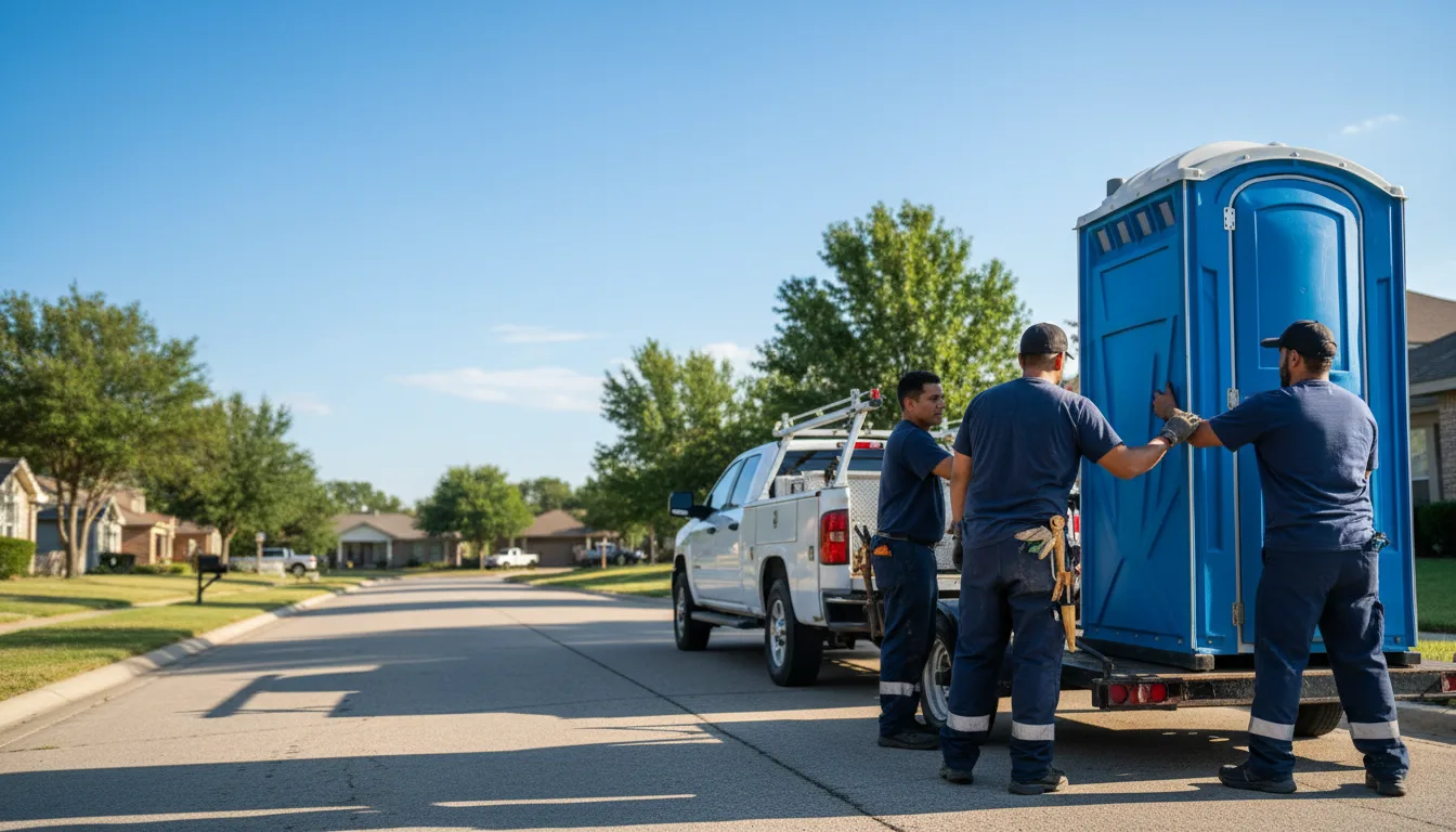Portable Toilet Rental in Grandview, MO near me